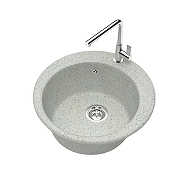 Кухонная мойка Maretti Kitchen MR475-GR цвет Серый-1