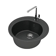 Кухонная мойка Maretti Kitchen MR510-BL цвет Черный-1