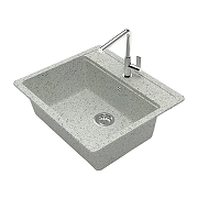 Кухонная мойка Maretti Kitchen MR570-GR цвет Серый-1