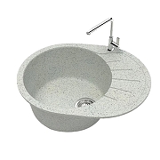 Кухонная мойка Maretti Kitchen MR575-GR цвет Серый-1