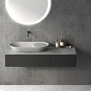 Раковина Abber Bequem 72 AC2120 цвет Белый-4