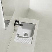 Раковина Abber Rechteck 64 AC2226L на стиральную машину цвет Белый-2