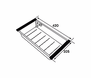 Коландер Paulmark Advance A430-LG цвет Светлое золото-2
