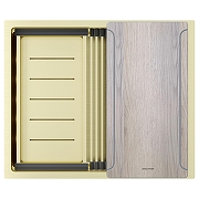 Кухонная мойка Paulmark Next-Multi Sink 54 Uni PM785445-LG цвет Светлое золото