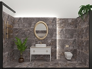 Керамогранит Usak Seramik Bologna Dark Matt 6012067 60х120 см-6