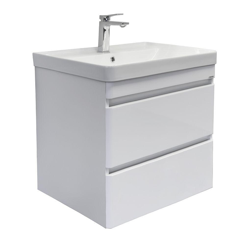 Тумба с раковиной Comforty Енисей 70П2 00-00021338 подвесная 