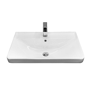 Тумба с раковиной Comforty Енисей 70П2 00-00021338 подвесная цвет Белый глянцевый-4