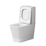 Унитаз компакт Grossman GR-4490SQ цвет Белый глянцевый с бачком и сиденьем Микролифт-2