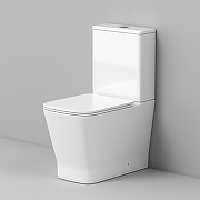 Унитаз компакт Grossman GR-4490SQ цвет Белый глянцевый с бачком и сиденьем Микролифт-5