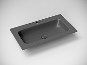 Мебельная раковина Ceramicanova Grace 80 CN7012MDH цвет Антрацит темный матовый-2