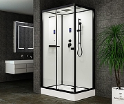 Душевая кабина Esbano EST-FORA-1180CKR 110x80 ESKBFO1180CKR без гидромассажа-1