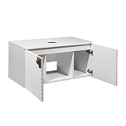 Тумба под раковину Runo Андорра 70 00-00004644 цвет Белый-2