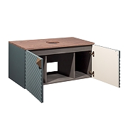 Тумба под раковину Runo Андорра 70 00-00004646 цвет Белый-2