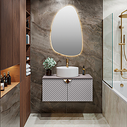 Тумба под раковину Runo Андорра 70 00-00004647 цвет Белый-4