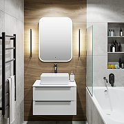 Тумба под раковину Runo Орлеан 60 00-00004648 цвет Белый-4