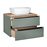 Тумба под раковину Runo Орлеан 60 00-00004650 цвет Белый-2