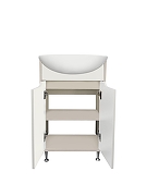 Тумба под раковину Runo Эконова 50 00-00004652 цвет Белый-3