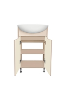 Тумба под раковину Runo Эконова 50 00-00004654 цвет Белый-3