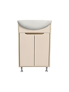 Тумба под раковину Runo Эконова 50 00-00004654 цвет Белый-1