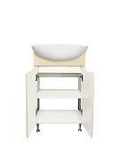 Тумба под раковину Runo Эконова 50 00-00004658 цвет Белый-3