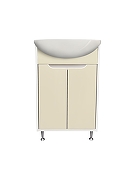 Тумба под раковину Runo Эконова 60 00-00004659 цвет Белый