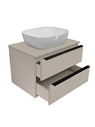 Тумба под раковину Runo Мальта 70 00-00004896 цвет Белый-2