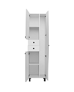 Шкаф пенал Runo Эконом 50 00-00004892 цвет Белый-2