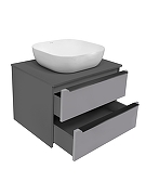 Тумба под раковину Runo Мальта 70 00-00004895 цвет Белый-2