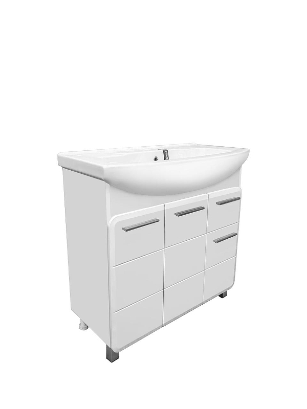 Тумба под раковину Runo Эрика 85 00-00004915 