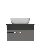 Тумба под раковину Runo Вудлайн 65 00-00004898 цвет Белый