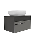 Тумба под раковину Runo Вудлайн 65 00-00004898 цвет Белый-2