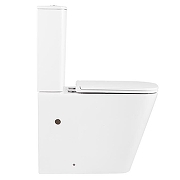 Унитаз компакт Art&Max Techno AM6003CPRVTSC цвет Белый с бачком и сиденьем Микролифт-2