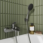 Смеситель для ванны Milardo Rora RORGM00M02 цвет Графит матовый-3