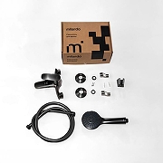 Смеситель для ванны Milardo Rora RORGM00M02 цвет Графит матовый-8