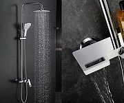 Душевая система Bronze de Luxe Квадро LT919 цвет Хром-2