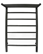 Электрический полотенцесушитель Comfysan Stella EC-7 80х50 018467 с полкой цвет Оружейная сталь-2