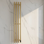 Электрический полотенцесушитель Comfysan Alto EC-4 120х18 018603 цвет Золото-1