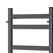 Электрический полотенцесушитель Reflexion Лут 60х40 RXT046040GF цвет Графит металлик-3