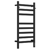 Электрический полотенцесушитель Reflexion Лут 80х40 RXT048040BL цвет Черный матовый