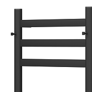 Электрический полотенцесушитель Reflexion Лут 80х40 RXT048040BL цвет Черный матовый-3