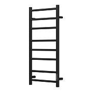 Электрический полотенцесушитель Reflexion Сахара 80х40 RXT018040BL цвет Черный матовый