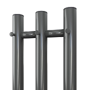 Электрический полотенцесушитель Reflexion Намиб 110х12 RXT0211012GF цвет Графит металлик-3