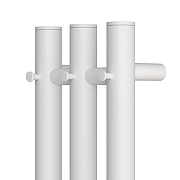 Электрический полотенцесушитель Reflexion Намиб 110х12 RXT0211012WH цвет Белый матовый-3