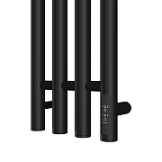 Электрический полотенцесушитель Reflexion Намиб 110х18 RXT0211018BL цвет Черный матовый-2