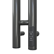 Электрический полотенцесушитель Reflexion Намиб 110х8 RXT021108GF цвет Графит металлик-2