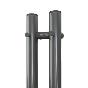 Электрический полотенцесушитель Reflexion Намиб 110х8 RXT021108GF цвет Графит металлик-3