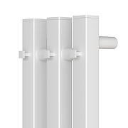 Электрический полотенцесушитель Reflexion Гоби 110х12 RXT0311012WH цвет Белый матовый-3