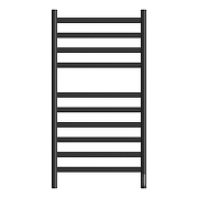 Электрический полотенцесушитель Reflexion Лут 100х50 RXT0410050BL цвет Черный матовый-1