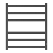 Электрический полотенцесушитель Reflexion Мохаве 60х50 RXT066050BL цвет Черный матовый