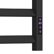 Электрический полотенцесушитель Reflexion Атакама 80х40 RXT088040BL цвет Черный матовый-3